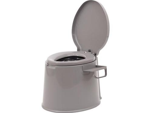 Veiling - Bo-Camp Draagbaar Camping Toilet 7 Liter - Grijs, Caravans en Kamperen, Kampeeraccessoires