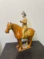 Replica van een oude Chinese dame te paard - 48 cm (Zonder, Antiek en Kunst
