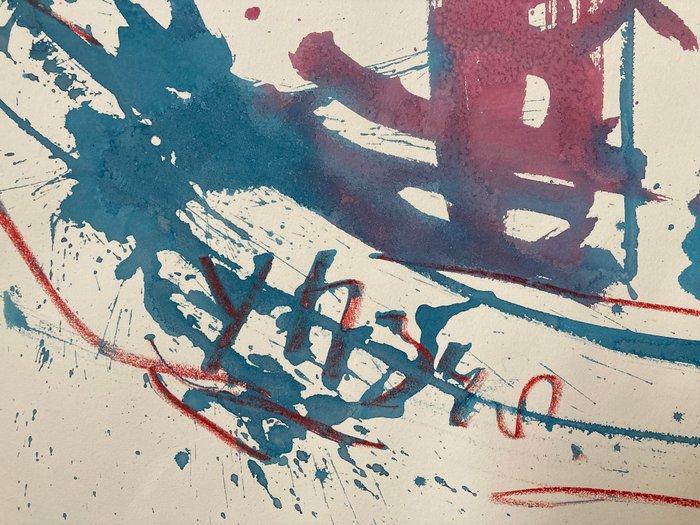 Anton Heyboer (1924-2005) - Boot (YM348) van Anton Heyboer, Antiquités & Art, Art | Peinture | Moderne