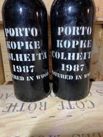 1987 Kopke - Colheita Port - Embouteillé en 2009 - Porto - 2, Verzamelen, Wijnen, Nieuw