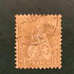 Zwitserland 1862/1881 - NO RP : 1 Fr zittende Helvetia met