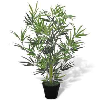 vidaXL Kunstboom met pot bamboe 80 cm, Verzenden