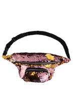 Heuptasje Rond Voorvak Pailletten Roze Goud Heuptas Sequin T, Handtassen en Accessoires, Tassen | Damestassen, Ophalen of Verzenden