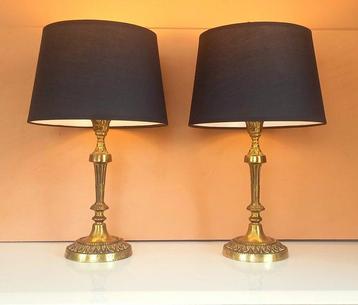 Lamp (2) - Stijl Louis XV - Chic - Brons, Messing