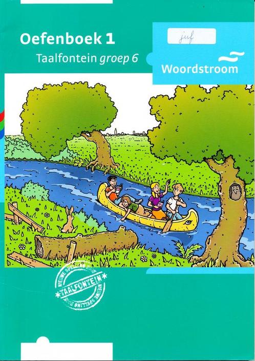 Taalfontein Woordstroom Oefenboek 1 groep 6 (per stuk), Livres, Livres scolaires, Envoi