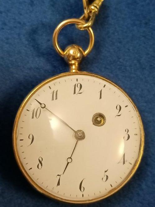 Thomas Keller - pocket watch quarter repeater No reserve, Handtassen en Accessoires, Horloges | Heren