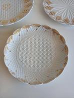 Meissen - Plat (3) - Porcelaine - XIX