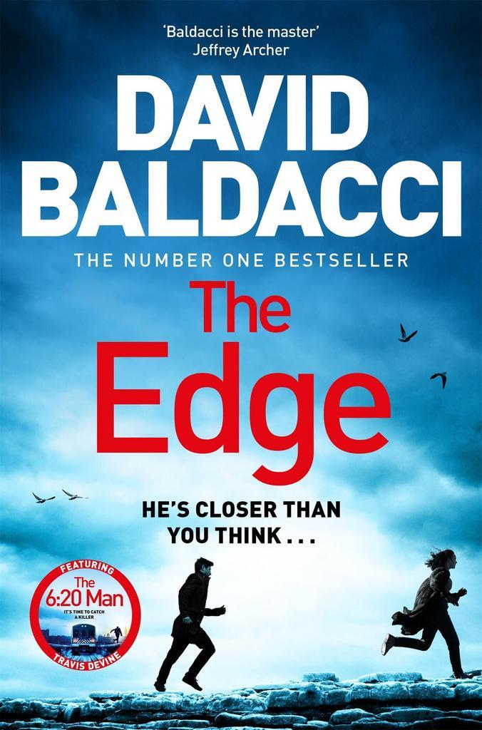 The edge / Travis Devine / 2 9781529062113 David Baldacci, Livres, Langue | Anglais, Envoi