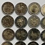Europa. 2 Euro Various Years (25 munten) (Zonder, Postzegels en Munten