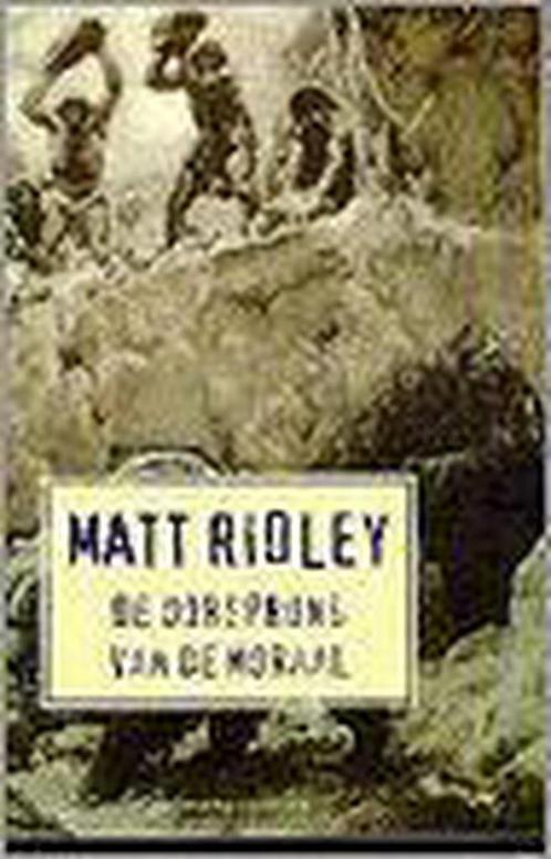 OORSPRONG VAN DE MORAAL 9789025421540 M. Ridley, Livres, Science, Envoi