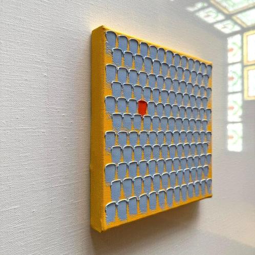 Aykaz Arzumanyan - N°1053 - Abstraction géométrique, Antiek en Kunst, Kunst | Schilderijen | Modern