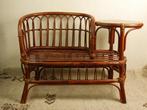 Settle (zitbank met hoge leuning) - Bamboe, Glas, Rattan