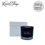 Geurkaars Glas Ambre Noire - 200 gr - Les Lumières du Temps, Ophalen of Verzenden, Nieuw