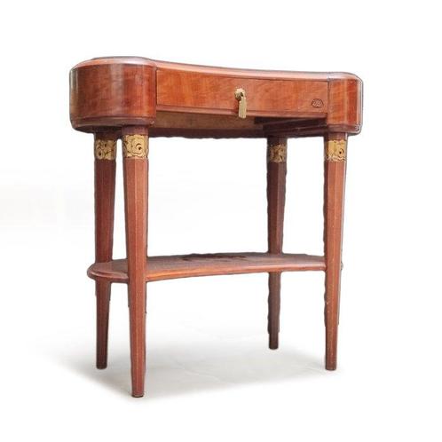 Majorelle - Louis Majorelle - Bijzettafel - Mahonie -, Antiek en Kunst, Antiek | Meubels | Stoelen en Sofa's