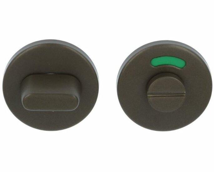 WC-Sluiting rond 52 mm brons, Doe-het-zelf en Bouw, Hang- en Sluitwerk, Ophalen of Verzenden