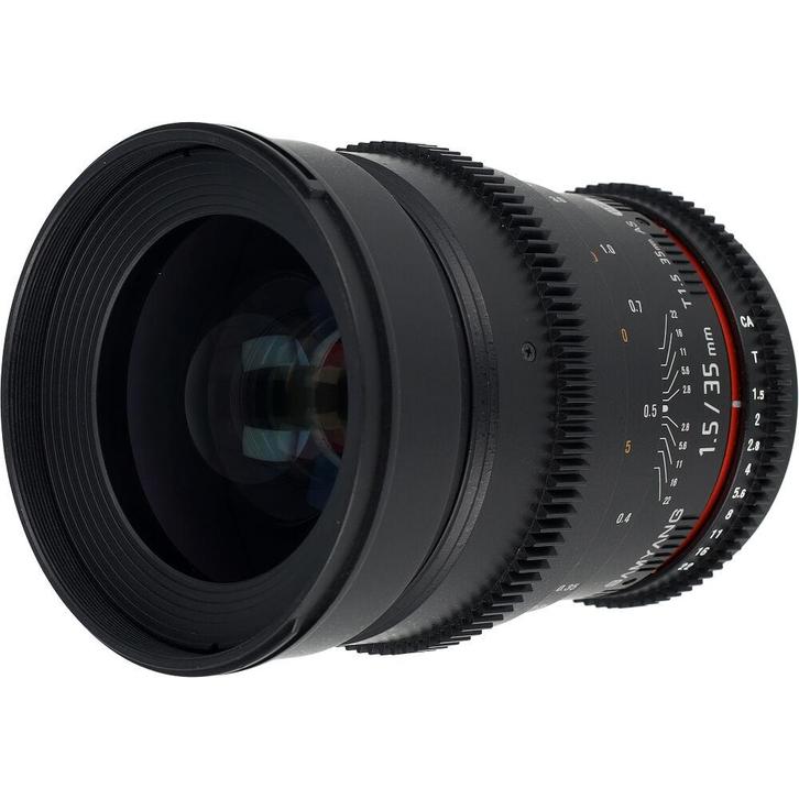Samyang 35mm T1.5 ED AS UMC VDSLR Canon | Occasion, Audio, Tv en Foto, Foto | Lenzen en Objectieven, Ophalen of Verzenden
