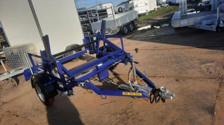 Veiling: Bobijnwagen 750kg Nieuw, Autos : Divers, Remorques, Enlèvement