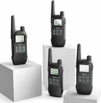 Radioddity PR-T1 PMR446 Walkie Talkie Set met LC-Display,..., Télécoms, Verzenden