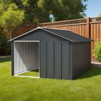 vidaXL Hondenhok 116,5x153x81,5 cm gegalvaniseerd staal, Dieren en Toebehoren, Verzenden, Nieuw