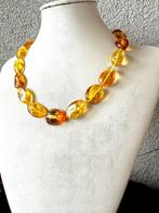 Natuurlijke Baltische barnstenen ketting in honingkleur -