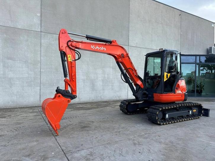 Veiling: Rupsgraafmachine Kubota KX155-3SZ 2012, Zakelijke goederen, Machines en Bouw | Kranen en Graafmachines, Ophalen