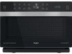 Whirlpool -  Combi Microgolfoven (mwsc 833) - Zwart, Verzenden, 60 cm of meer, Nieuw, Crisp