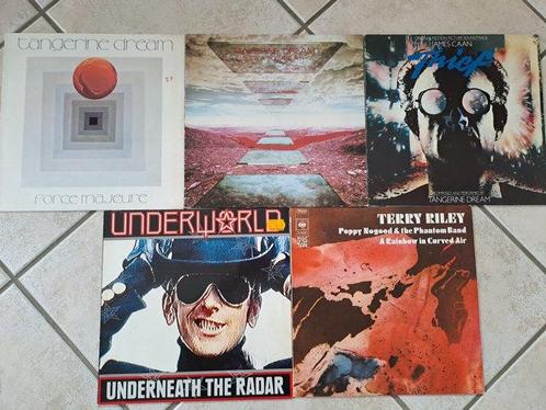 Tangerine Dream, Underworld, Terry Riley - 5 x albums on, Cd's en Dvd's, Vinyl Singles