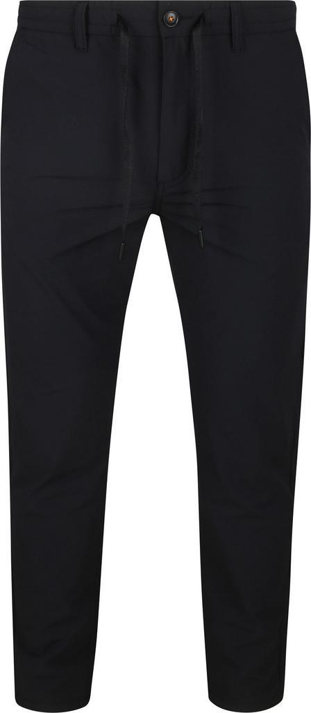 BOSS Chino Seersucker Navy maat Maat 52/54 (L) Heren, Kleding | Heren, Broeken en Pantalons, Blauw, Nieuw, Maat 52/54 (L), Verzenden