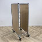Tweedehands Hupfer dienbladen afruimwagen, (hxbxd) 163x53x83