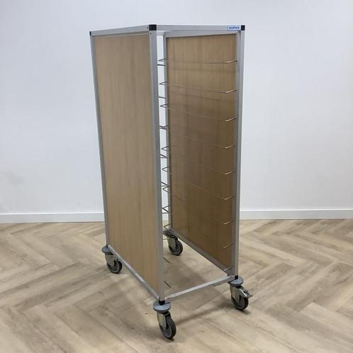 Tweedehands Hupfer dienbladen afruimwagen, (hxbxd) 163x53x83, Zakelijke goederen, Horeca | Overige