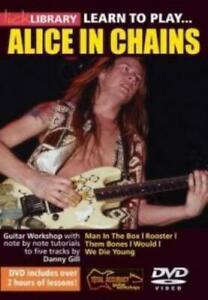 Learn To Play Alice In Chains DVD, Cd's en Dvd's, Dvd's | Overige Dvd's, Zo goed als nieuw, Verzenden