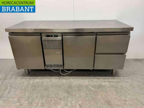 Établi réfrigéré Zanussi en acier inoxydable 2 portes et 2, Zakelijke goederen, Horeca | Keukenapparatuur, Verzenden