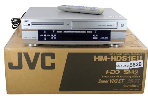 JVC HM-HDS1 - VHS & HDD 40GB recorder (BOXED) NO FOAM, TV, Hi-fi & Vidéo, Lecteurs vidéo, Envoi