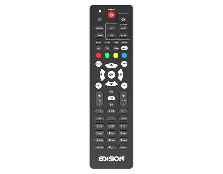 Edision extra afstandsbediening EDI-RCU 3 Learn OS, TV, Hi-fi & Vidéo, Télécommandes, Enlèvement ou Envoi