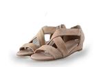 Manfield Sandalen in maat 39 Beige | 5% extra korting, Kleding | Dames, Schoenen, Verzenden, Beige, Sandalen of Muiltjes, Zo goed als nieuw