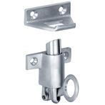 Raamknip Elegant met sluitplaat mat chroom, Nieuw, Overige materialen