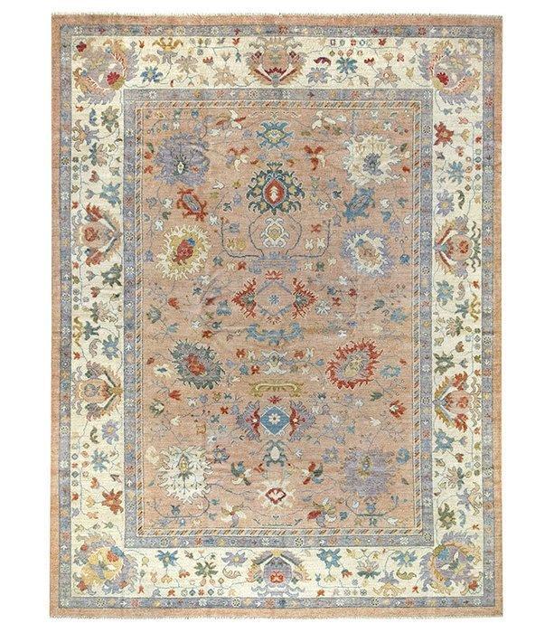 Usak - Tapijt - 360 cm - 274 cm, Huis en Inrichting, Stoffering | Tapijten en Vloerkleden