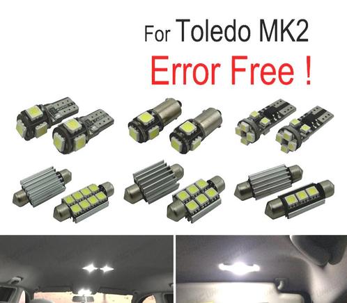 Kit 16 Ampoules Led Intérieur Toledo Mk2 1M 1M2 99-04, Autos : Pièces & Accessoires, Éclairage, Envoi