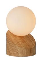 Lucide LEN - Tafellamp - Ø 10 cm - 1xG9 - Licht, Verzenden, Nieuw, Hout