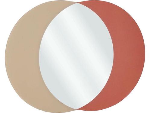 Mica Decorations Avilo - Wandspiegel - Abstract ontwerp -, Huis en Inrichting, Woonaccessoires | Overige, Nieuw, Verzenden