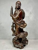 Beelden van boeddhistische godheden - Hout, Been - China -, Antiek en Kunst