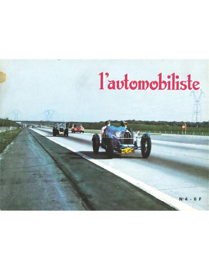 1967 LAUTOMOBILISTE MAGAZINE 04 FRANS, Boeken, Auto's | Folders en Tijdschriften