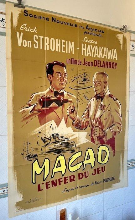 Jean Delannoy / Eric Von Stroheim - Macao, gambling hell, Collections, Cinéma & Télévision