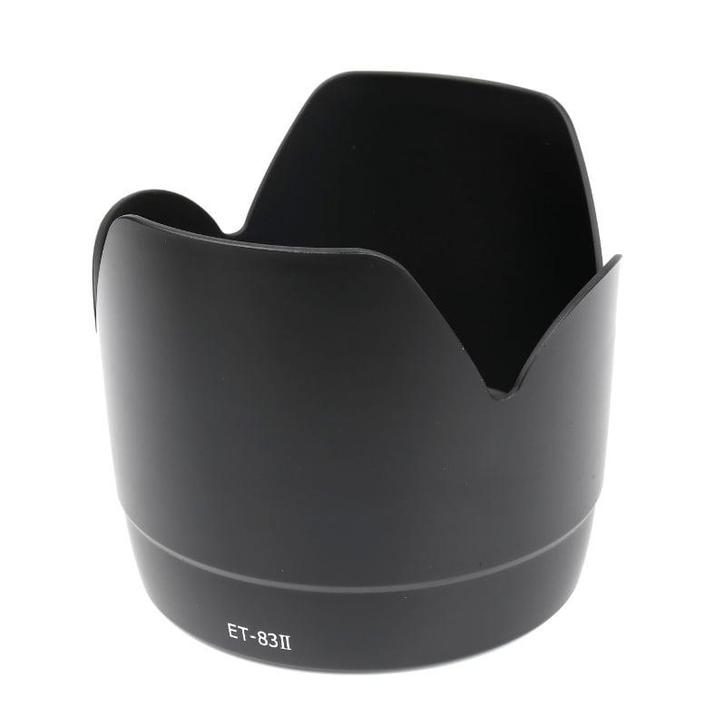 Zonnekap Caruba voor Canon ET-83 II, Audio, Tv en Foto, Fotografie | Professionele apparatuur, Nieuw, Ophalen of Verzenden