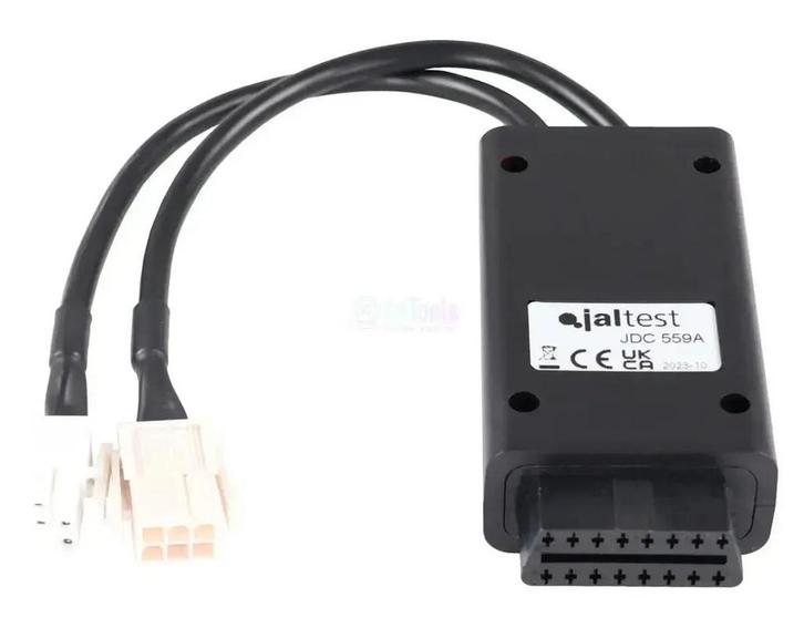 Jaltest (JDC559A) | Haulotte 6+6-pins OBD - 16-pins OBD2 Ver, Auto diversen, Autogereedschap, Verzenden