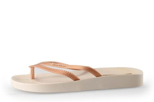 Ipanema Slippers in maat 39 Goud | 5% extra korting, Kleding | Dames, Schoenen, Overige kleuren, Zo goed als nieuw, Slippers, Verzenden