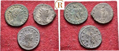 Lot 3 munten in guter Erhaltung Meist Antoninian Antike R..., Postzegels en Munten, Munten en Bankbiljetten | Verzamelingen, Verzenden