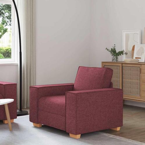 vidaXL Sofa Stoel Wijnrood 60 cm Stof, Huis en Inrichting, Zetels | Zetels, Nieuw, Verzenden