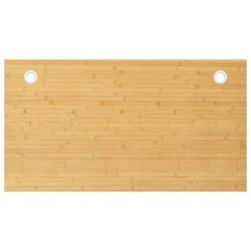 vidaXL Bureaublad 100x60x2,5 cm bamboe, Huis en Inrichting, Verzenden, Nieuw