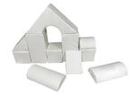 Foam blokken - soft play set - 11 stuks - wit, Kinderen en Baby's, Ophalen of Verzenden, Nieuw